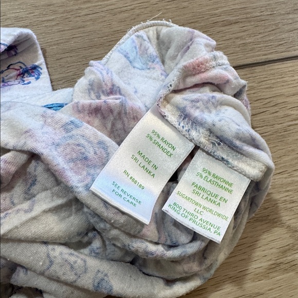 Lilly Pulitzer All Over Print Dog Pajama Pants Size XL Comfy Loungewear soft - Picture 10 of 10